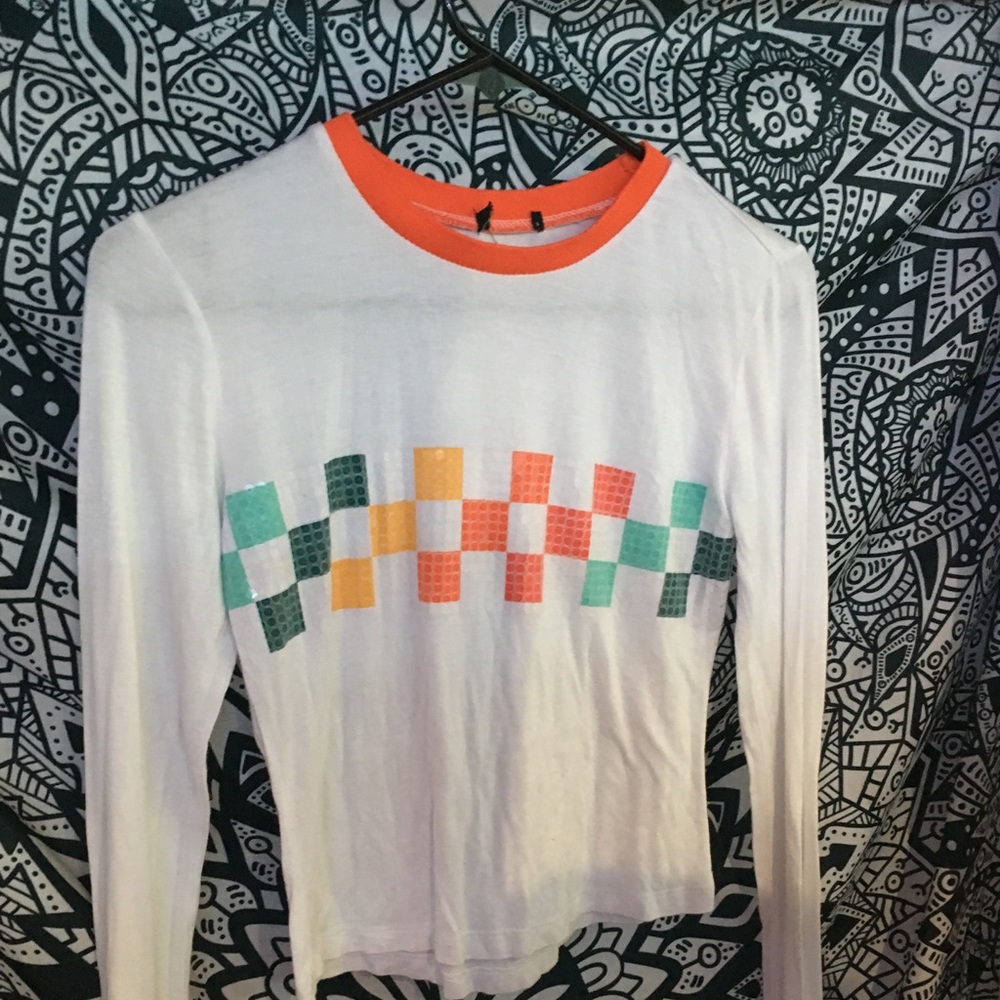 U Neck Long Sleeve